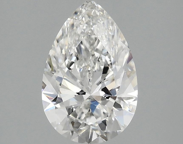 1.53 Carat Pear Shaped Excellent Cut VS2 IGI Certified Lab Grown Diamond