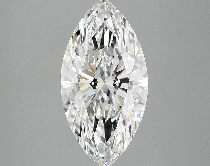 2.56 Carat Marquise Shaped Ideal Cut VS1 IGI Certified Lab Grown Diamond