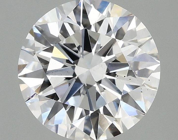 1.58 Carat Round Shaped Ideal Cut VS2 IGI Certified Lab Grown Diamond