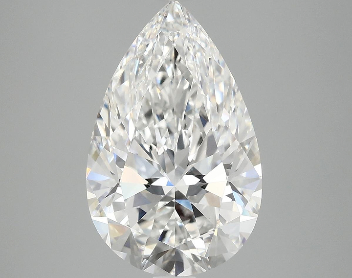 3.63 Carat Pear Shaped Ideal Cut VS1 IGI Certified Lab Grown Diamond