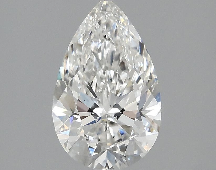 1.37 Carat Pear Shaped Ideal Cut VS1 IGI Certified Lab Grown Diamond
