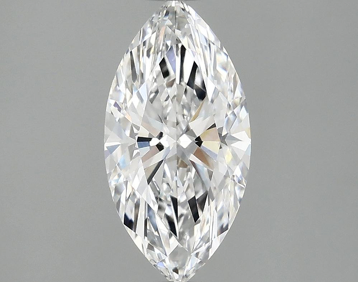 1.55 Carat Marquise Shaped Ideal Cut VVS2 IGI Certified Lab Grown Diamond