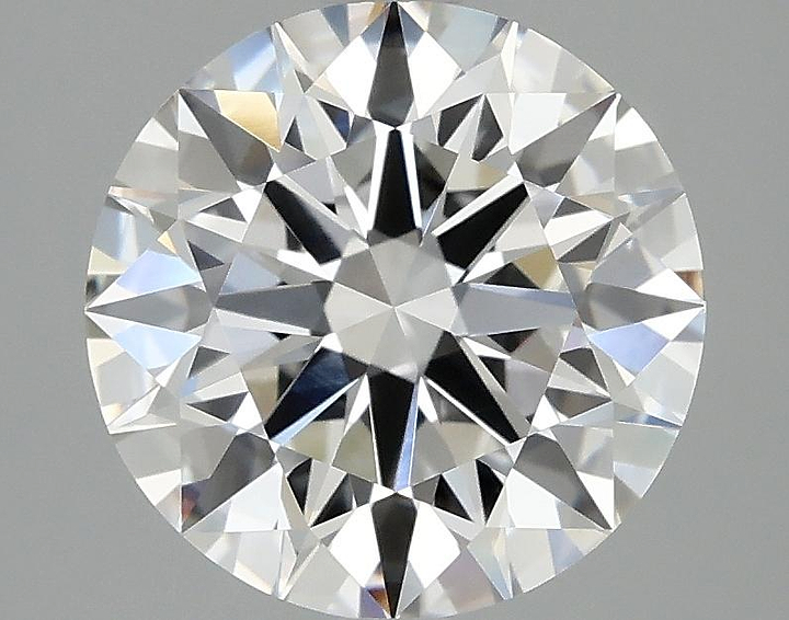 3.01 Carat Round Shaped Excellent Cut VVS2 IGI Certified Lab Grown Diamond
