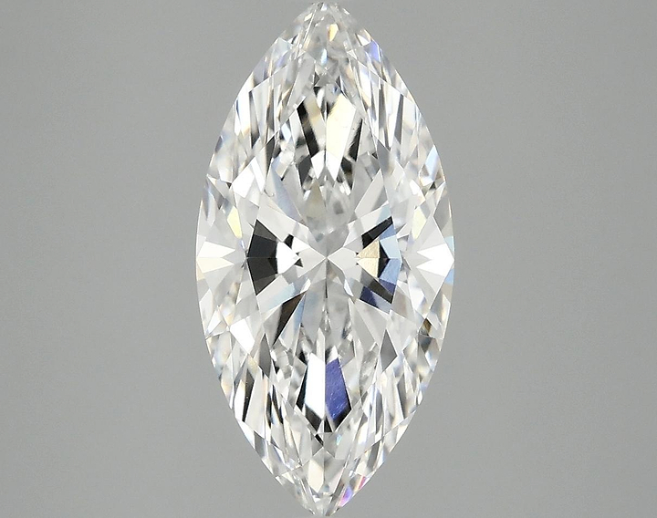 2.58 Carat Marquise Shaped Ideal Cut VS1 IGI Certified Lab Grown Diamond