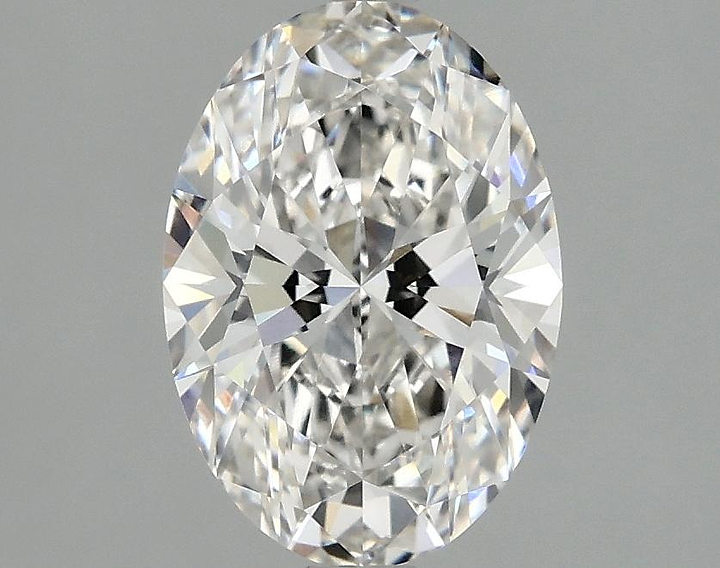 1.65 Carat Oval Shaped Ideal Cut VVS2 IGI Certified Lab Grown Diamond