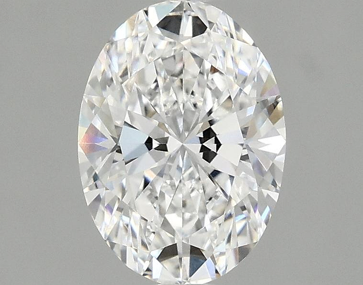 1.47 Carat Oval Shaped Ideal Cut VVS2 IGI Certified Lab Grown Diamond