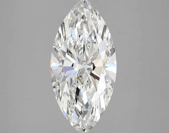 2.02 Carat Marquise Shaped Excellent Cut VVS2 IGI Certified Lab Grown Diamond