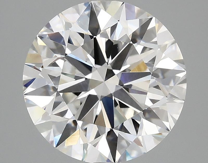 3.19 Carat Round Shaped Excellent Cut VVS2 IGI Certified Lab Grown Diamond