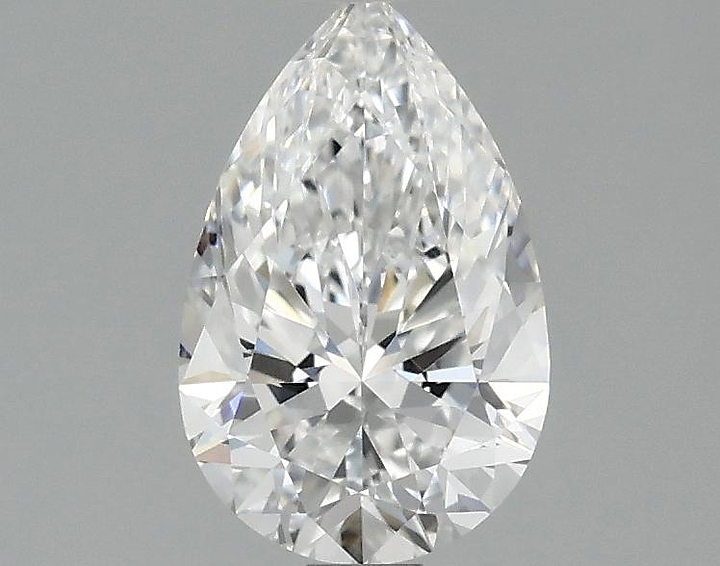 1.09 Carat Pear Shaped Ideal Cut VVS2 IGI Certified Lab Grown Diamond