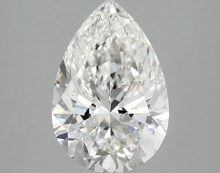 2.59 Carat Pear Shaped Excellent Cut VS2 IGI Certified Lab Grown Diamond