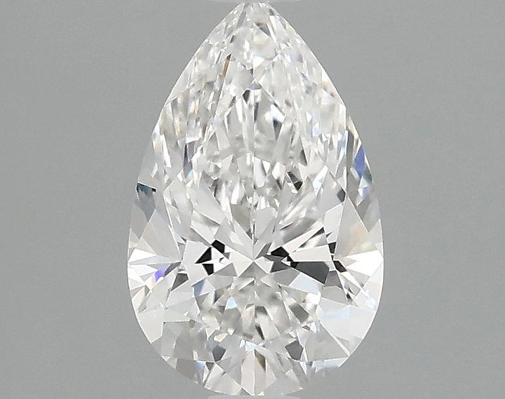1.08 Carat Pear Shaped Ideal Cut VVS1 IGI Certified Lab Grown Diamond