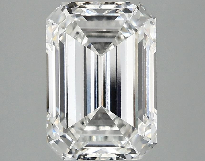 3.07 Carat Emerald Shaped Ideal Cut VS1 IGI Certified Lab Grown Diamond