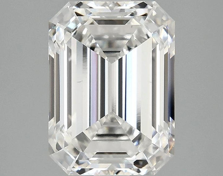 2.94 Carat Emerald Shaped Excellent Cut VS2 IGI Certified Lab Grown Diamond