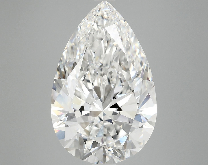 7.15 Carat Pear Shaped Ideal Cut VVS2 IGI Certified Lab Grown Diamond