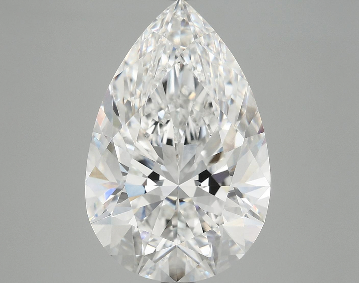 7.19 Carat Pear Shaped Excellent Cut VS1 IGI Certified Lab Grown Diamond