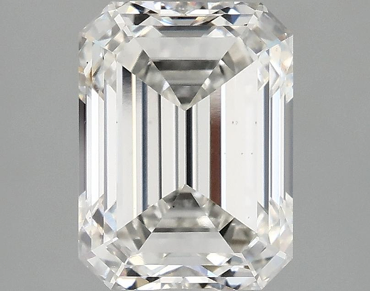 2.83 Carat Emerald Shaped Excellent Cut VS2 IGI Certified Lab Grown Diamond