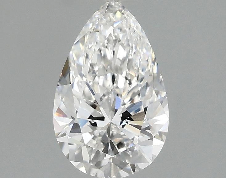 1.03 Carat Pear Shaped Ideal Cut VVS2 IGI Certified Lab Grown Diamond
