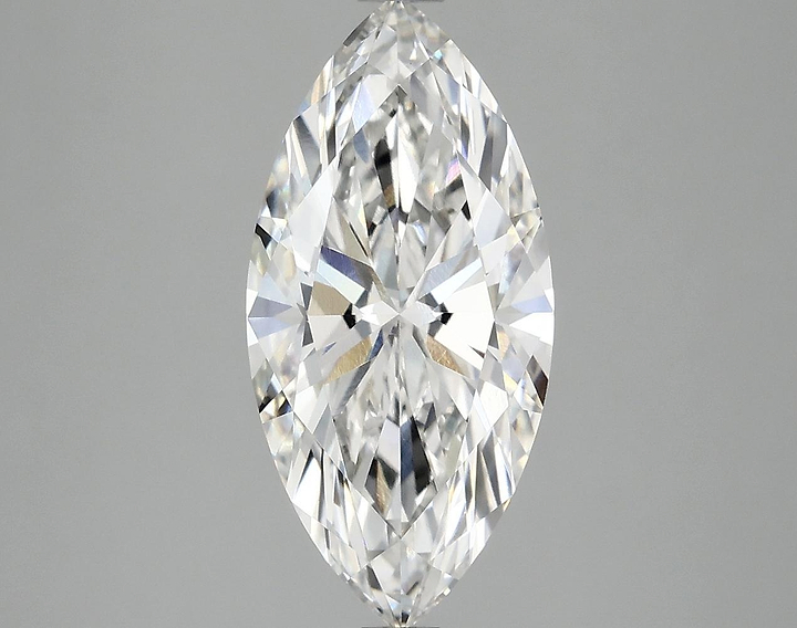 2.81 Carat Marquise Shaped Excellent Cut VVS2 IGI Certified Lab Grown Diamond