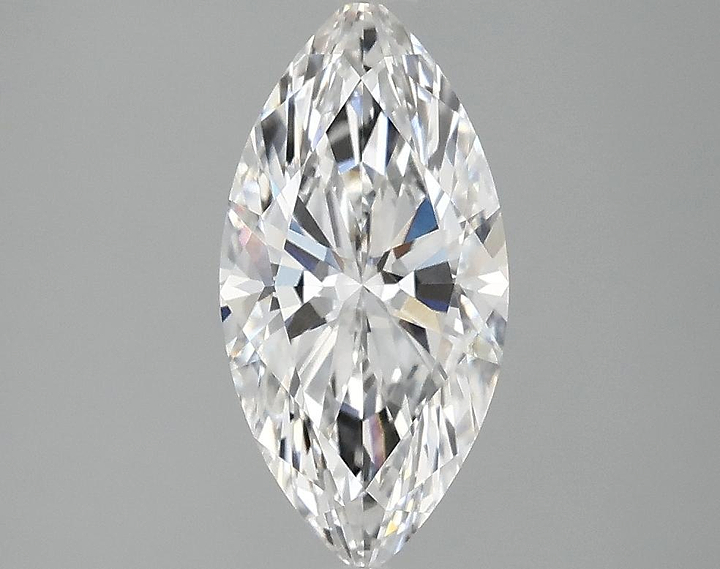 1.51 Carat Marquise Shaped Ideal Cut VVS2 IGI Certified Lab Grown Diamond