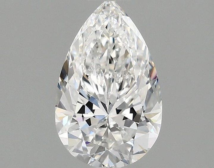 1.05 Carat Pear Shaped Ideal Cut VVS2 IGI Certified Lab Grown Diamond