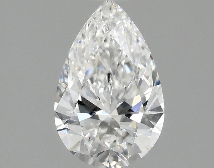 0.98 Carat Pear Shaped Ideal Cut VVS2 IGI Certified Lab Grown Diamond