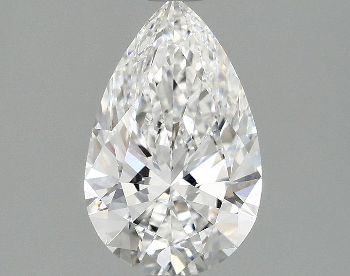 1.54 Carat Pear Shaped Ideal Cut VVS2 IGI Certified Lab Grown Diamond