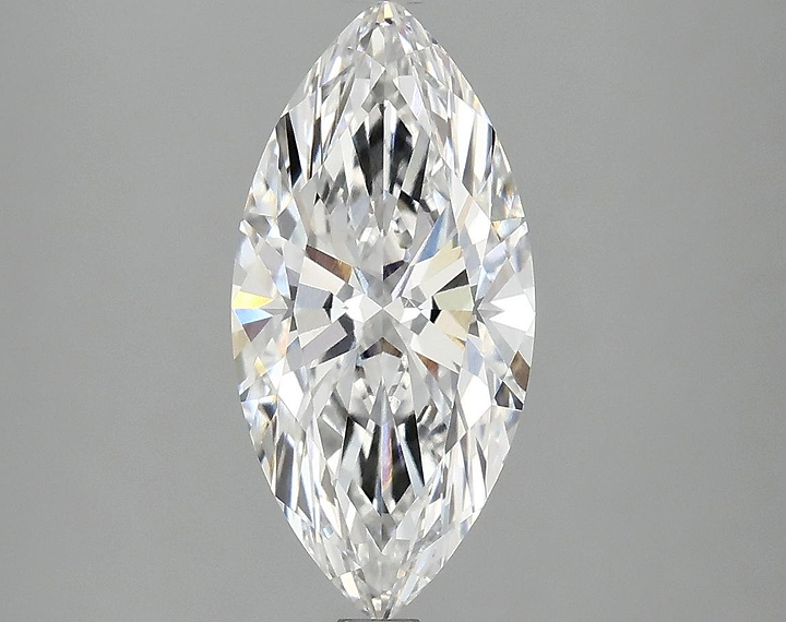 2.09 Carat Marquise Shaped Excellent Cut VVS2 IGI Certified Lab Grown Diamond
