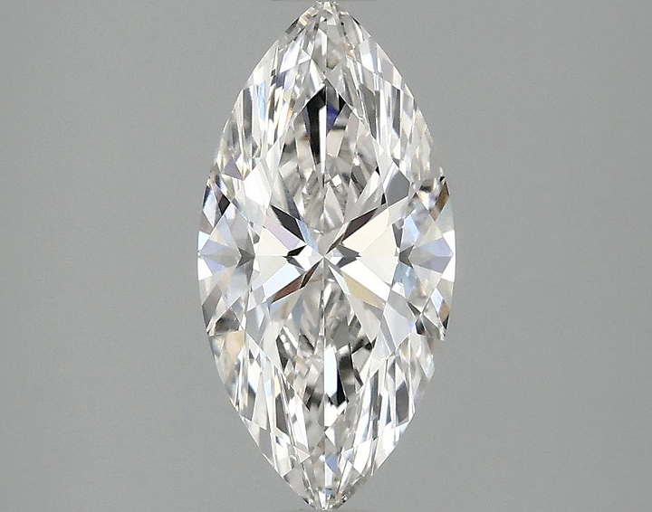 1.42 Carat Marquise Shaped Ideal Cut VVS2 IGI Certified Lab Grown Diamond
