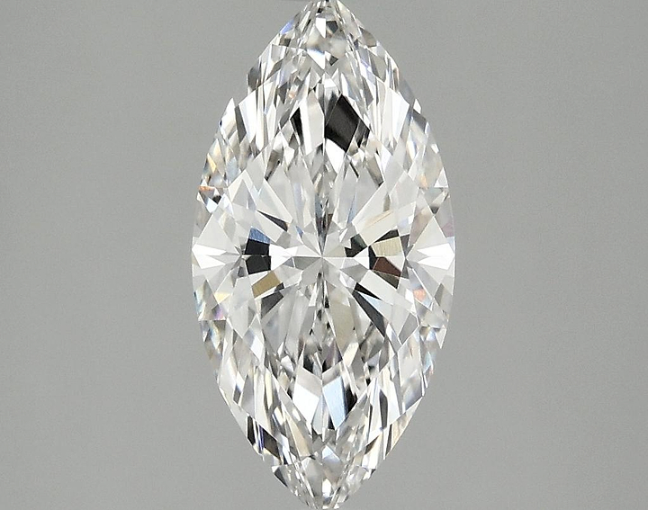 1.51 Carat Marquise Shaped Ideal Cut VVS2 IGI Certified Lab Grown Diamond