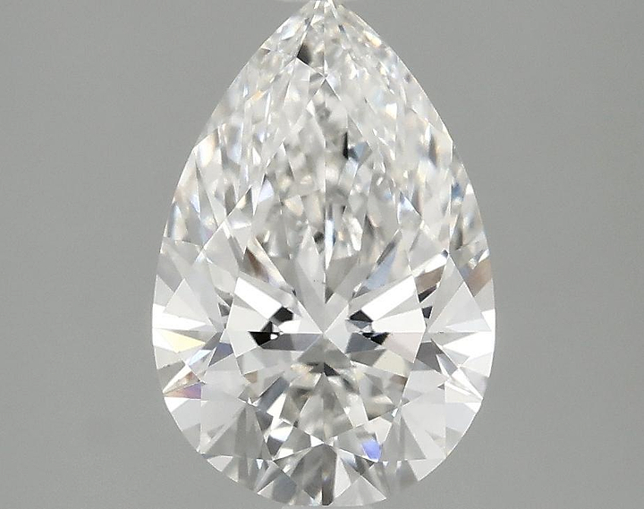 2.07 Carat Pear Shaped Excellent Cut VS1 IGI Certified Lab Grown Diamond