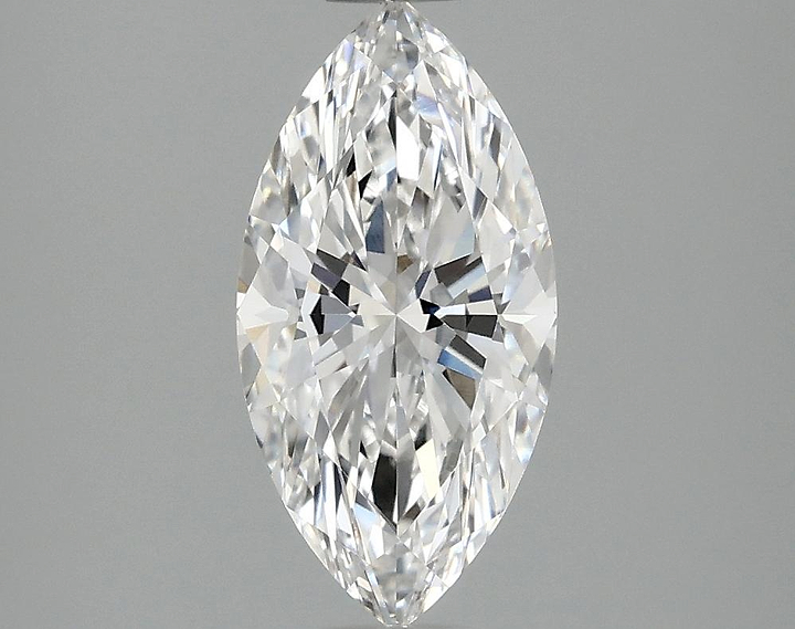 1.52 Carat Marquise Shaped Ideal Cut VVS2 IGI Certified Lab Grown Diamond