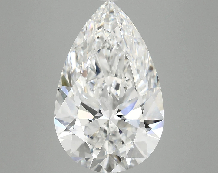 7.27 Carat Pear Shaped Ideal Cut VVS2 IGI Certified Lab Grown Diamond