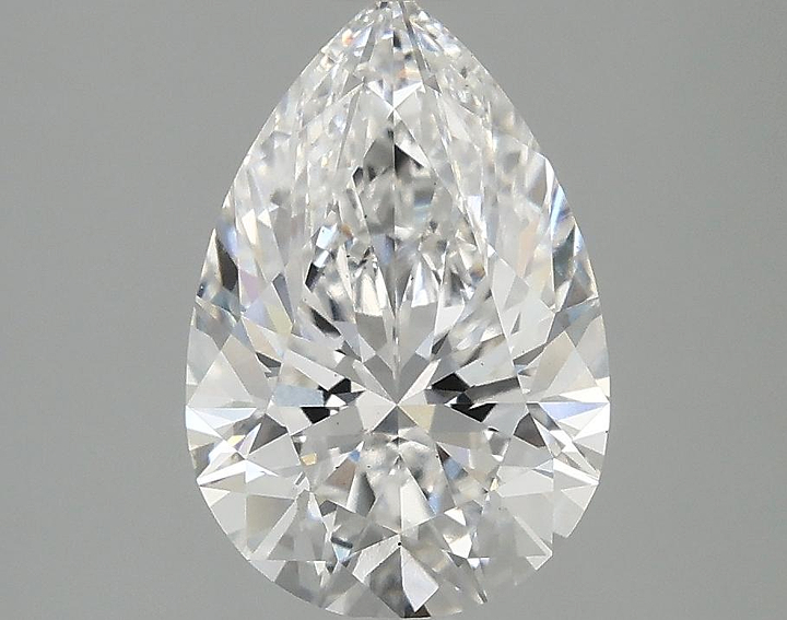 2.03 Carat Pear Shaped Excellent Cut VS2 IGI Certified Lab Grown Diamond
