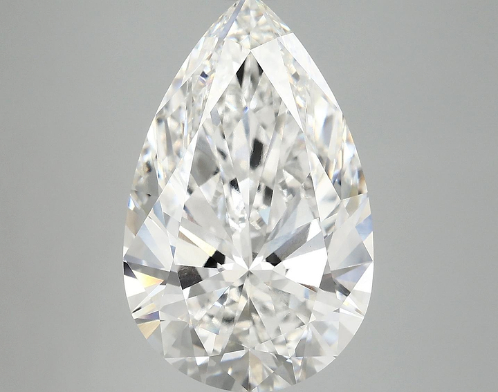 7.15 Carat Pear Shaped Ideal Cut VVS2 IGI Certified Lab Grown Diamond
