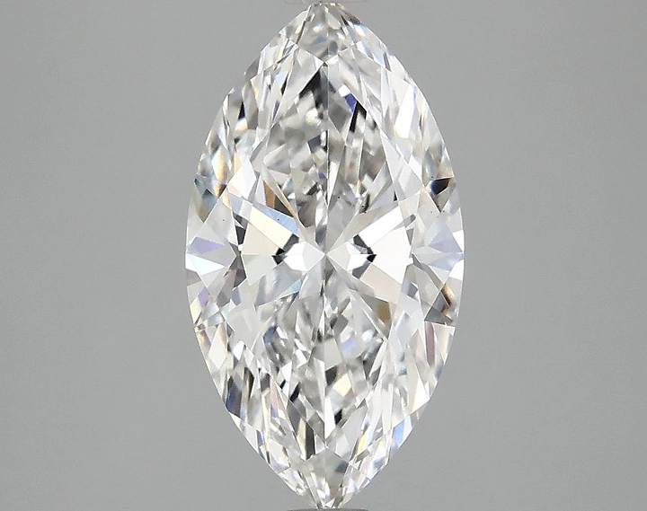 2.31 Carat Marquise Shaped Excellent Cut VS1 IGI Certified Lab Grown Diamond
