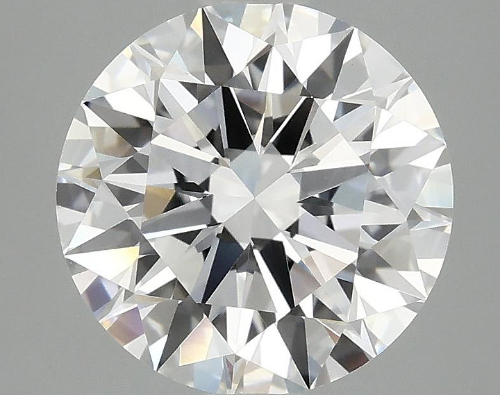 3.06 Carat Round Shaped Ideal Cut VVS2 IGI Certified Lab Grown Diamond