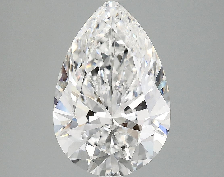 3.57 Carat Pear Shaped Excellent Cut VS1 IGI Certified Lab Grown Diamond