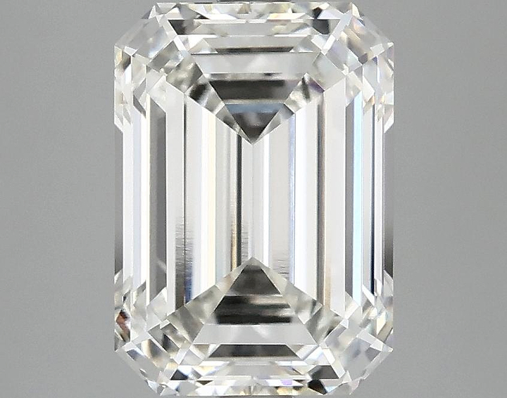 3.17 Carat Emerald Shaped Ideal Cut VVS2 IGI Certified Lab Grown Diamond