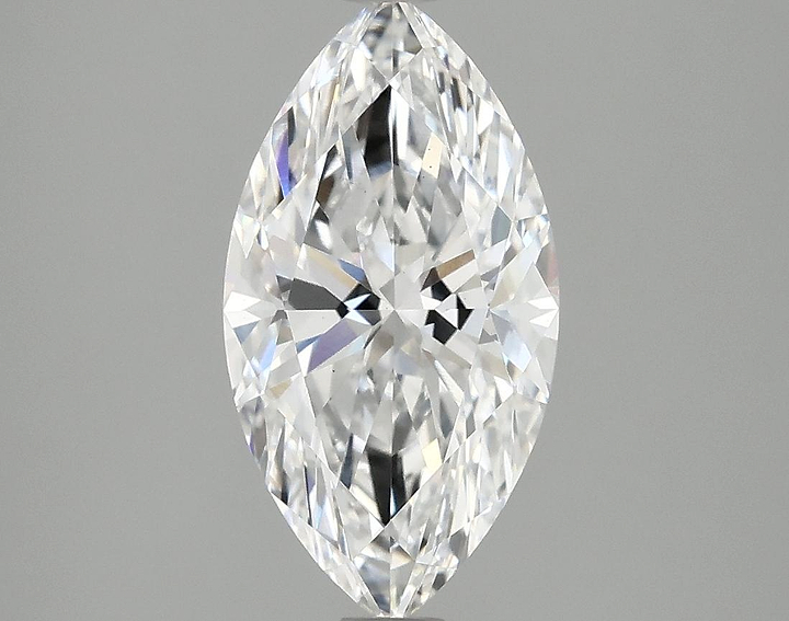 2.41 Carat Marquise Shaped Excellent Cut VS1 IGI Certified Lab Grown Diamond