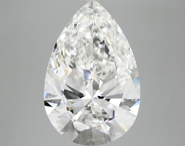 6.95 Carat Pear Shaped Excellent Cut VVS2 IGI Certified Lab Grown Diamond