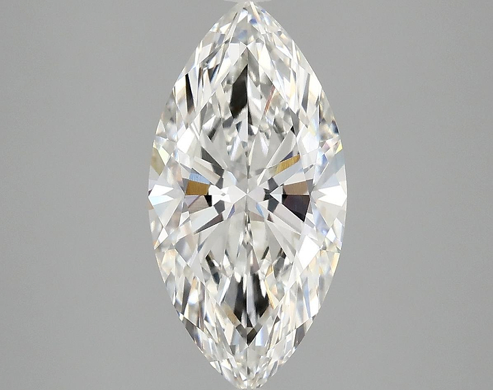 2.53 Carat Marquise Shaped Ideal Cut VVS2 IGI Certified Lab Grown Diamond