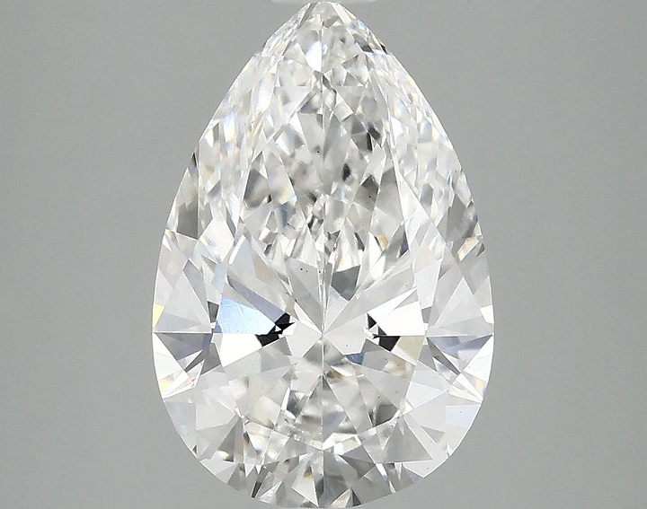 3.02 Carat Pear Shaped Excellent Cut VS1 IGI Certified Lab Grown Diamond