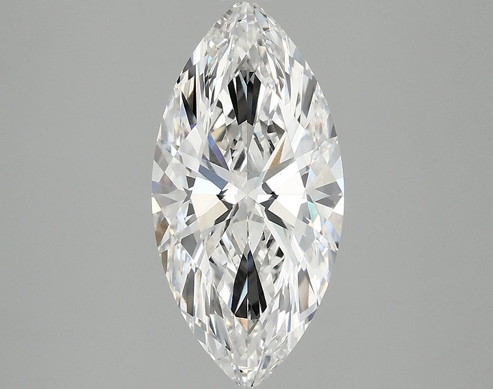2.76 Carat Marquise Shaped Excellent Cut VS1 IGI Certified Lab Grown Diamond