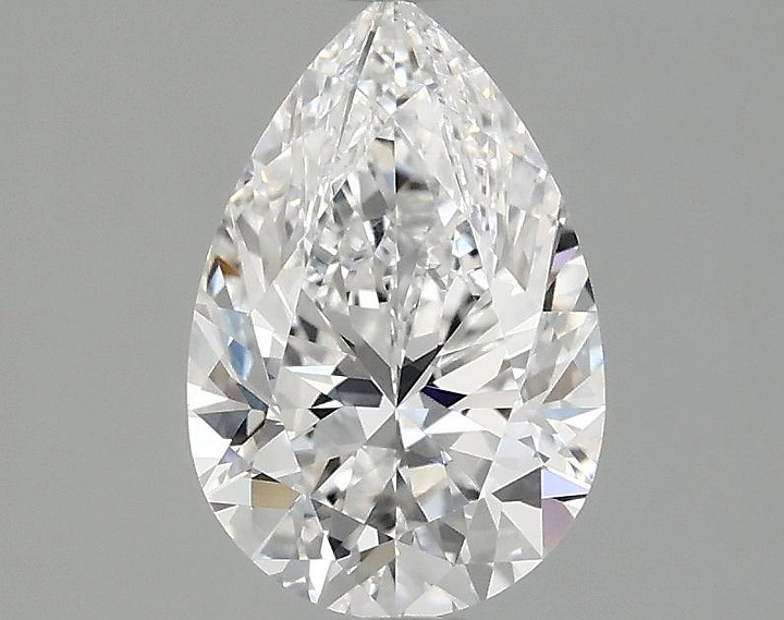 1.5 Carat Pear Shaped Excellent Cut VS1 IGI Certified Lab Grown Diamond