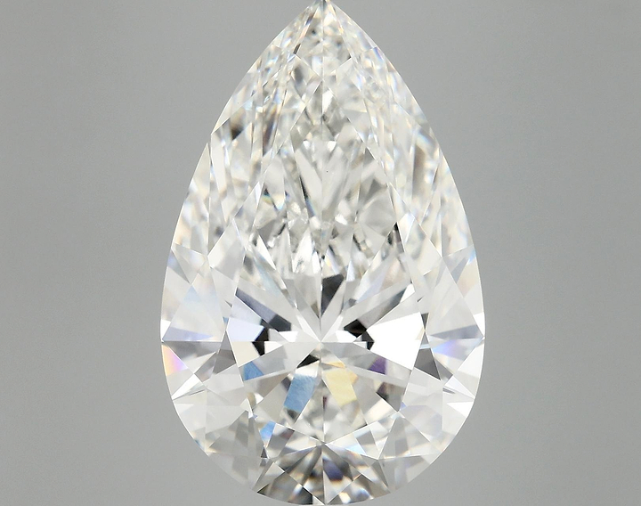 10.56 Carat Pear Shaped Ideal Cut VVS2 IGI Certified Lab Grown Diamond