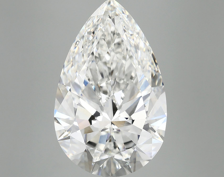 11.18 Carat Pear Shaped Ideal Cut VVS2 IGI Certified Lab Grown Diamond