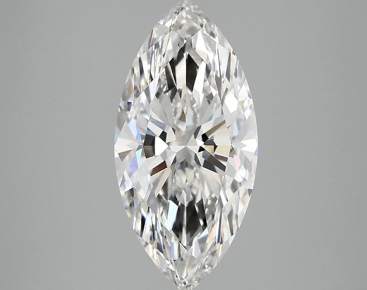 3.07 Carat Marquise Shaped Excellent Cut VS2 IGI Certified Lab Grown Diamond