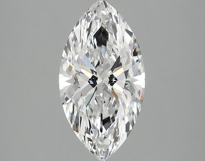 1.55 Carat Marquise Shaped Excellent Cut VVS2 IGI Certified Lab Grown Diamond