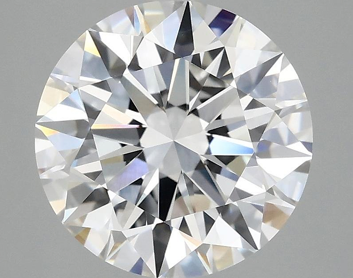 2.98 Carat Round Shaped Ideal Cut VVS2 IGI Certified Lab Grown Diamond