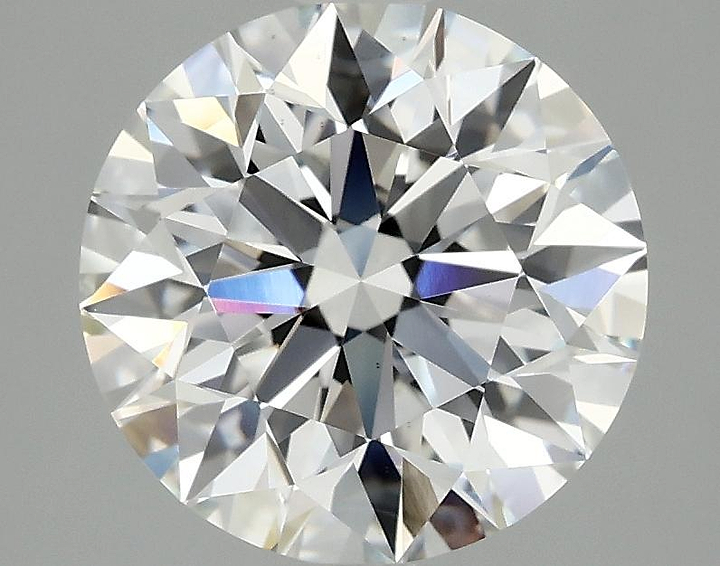 2.97 Carat Round Shaped Excellent Cut VS2 IGI Certified Lab Grown Diamond